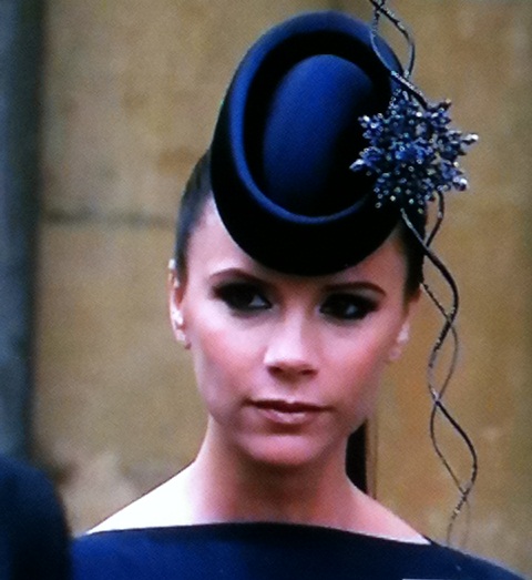 Victoria Beckham Outfit At Royal Wedding pic
